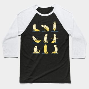 Banana Yoga Baseball T-Shirt